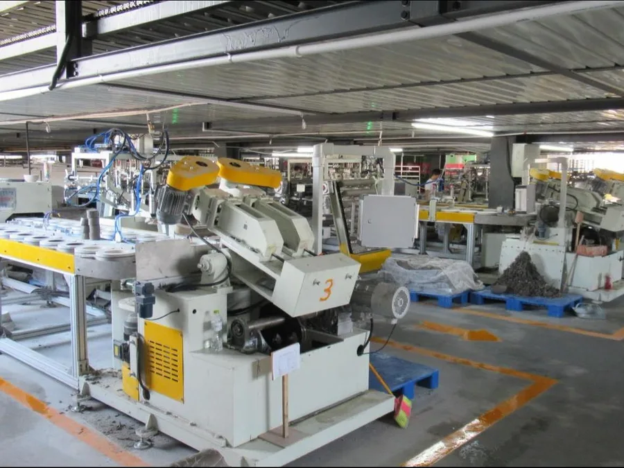 Automated ceramic plate forming machines in China